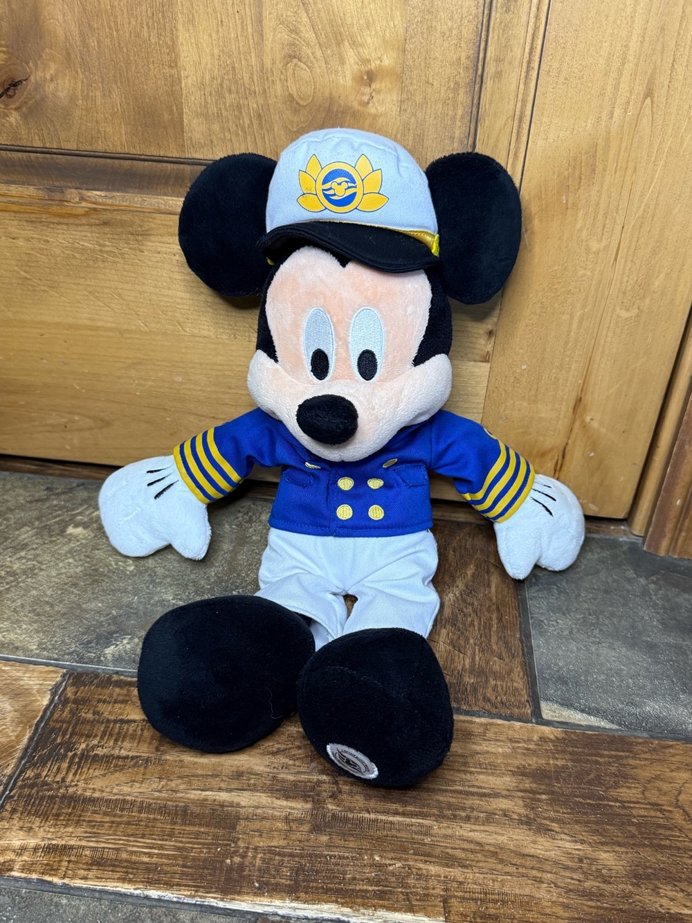 Captain Mickey Mouse Plush – Official Disney Cruise Collectible